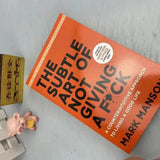 The Subtle Art of Not Giving A F*ck / Every Thing Is F*cked By Mark Manson Self Management Stress Relief Book
