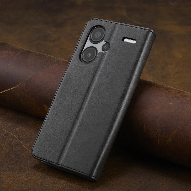For Xiaomi Redmi Note 13 Pro Plus 5G Case Flip Leather Wallet Book Case On note13 4G Phone Cover Magnetic Card Slot Holder