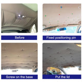 Car Ceiling Fabric Fixing Clips Universal Car Roof Lining Cloth Dropping Repair Buckle Automotive Interior Decor Accessories
