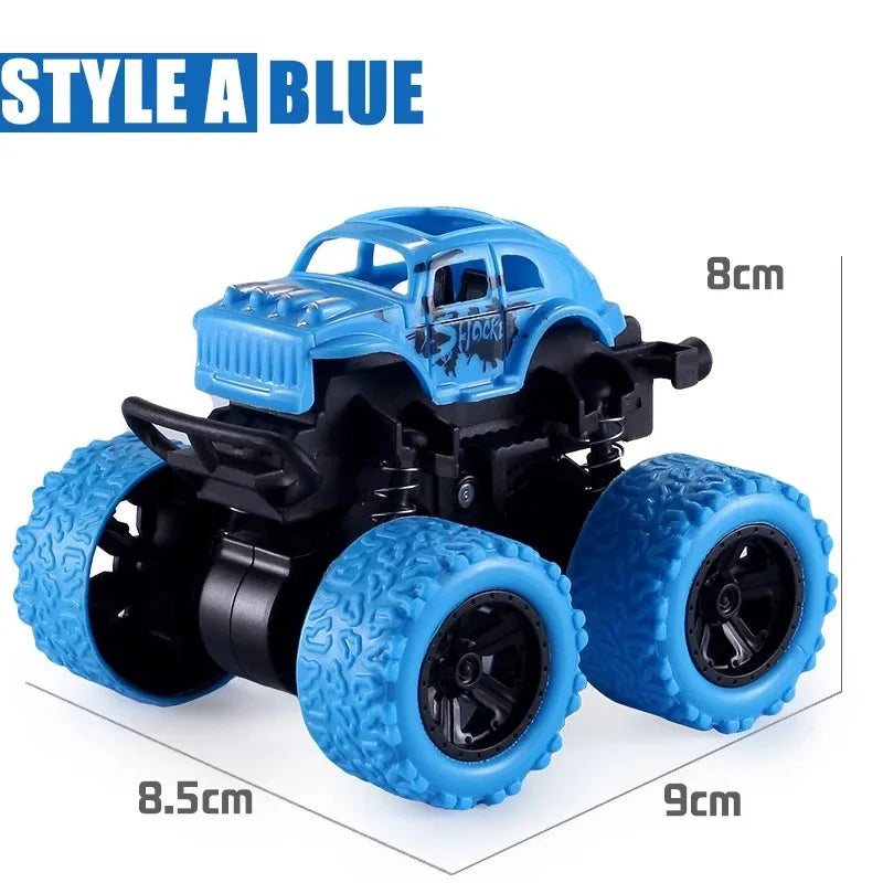 Hot Toys Car Monster Truck Four-wheel Drive Vehicle Stunt Dump Car Inertia Car Toy Dinosaur Pull Back Children Toy Boy Girl Gift