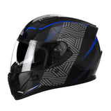 Motorcycle Helmet Full Face Double Lens Capacete Professional Men Women Four Seasons DOT ECE Approved Safety Protective Casco