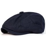 Unisex Retro Herringbone Newsboy Caps Men British Painters Hats Spring and Autumn Berets Hip Hop Berets