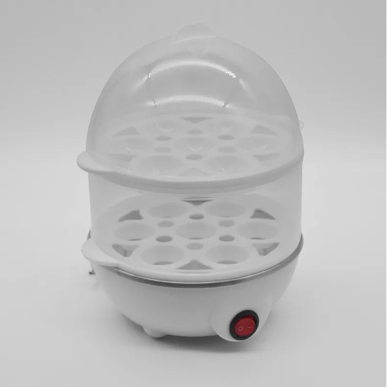 Multifunctional Electric Egg Boiler Single/Double Layer Egg Cooker 110V/220V Mini Steamer Poacher Kitchen Cooking Machine