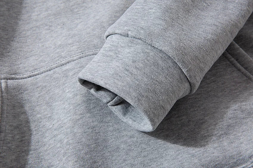 New men's autumn and winter hooded sweatshirts, sportswear, outdoor fashionable jogging couple pullovers and trousers two-piece