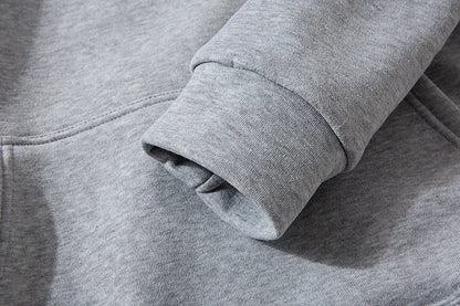 New men's autumn and winter hooded sweatshirts, sportswear, outdoor fashionable jogging couple pullovers and trousers two-piece
