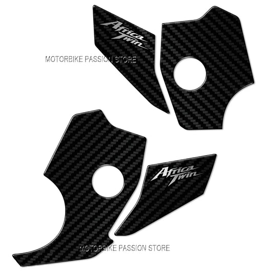 For Honda Africa Twin 1100 CRF Accessories motorcycle Protection sticker for side footstool 3D gel epoxy Resin sticker 2022-2023