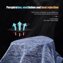 Gorro con capucha y protector solar para la cara, protección UV, de seda fría, para hombres y mujeres, ciclismo, escalada, correr, protector solar, capota de montar