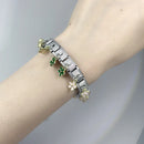 URING New Italian Charm Bracelet Pendant Series Shell Imitation Pearl Heart Personalized Assembly Chain Y2k DIY Making Jewelry