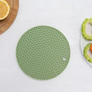 xgnvpy Silicone Mat Coaster Food Grade Non-slip Placemat Table Protection Kitchen Accessory Gadget Round Cup Mat