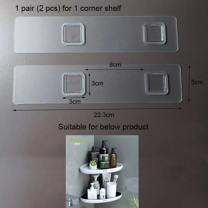 Sticker Adhesive Accessory for ECOCO Wall Mounted Storage Organizer Toothbrush Holder