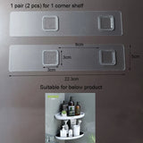 Sticker Adhesive Accessory for ECOCO Wall-Mounted Storage Organizer Toothbrush Holder