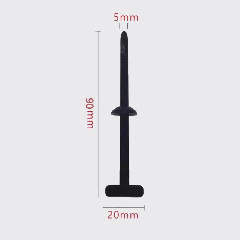 Universal Nylon Cable Tie Buckle Self-Locking Zip Ties Plastic car Fasteners Car Body Fixed Clips Accessories