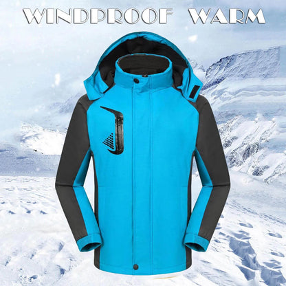 Winter Coat For Women Ski Jacket Warm Winter Snow Coat Mountain Windbreaker Hooded Raincoat Jacket Outdoor Windproof Jacket Mont