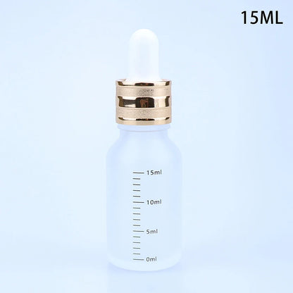 5ml-100ml Dropper Bottles With Scale Reagent Eye Drop Sanding Glass Aromatherapy Liquid Pipette Bottle Refillable Bottles Travel