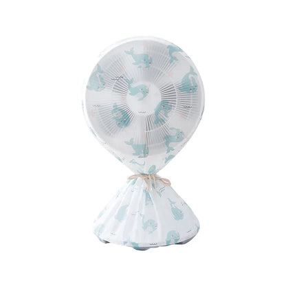 Funda lavable para ventilador de suelo, impermeable, a prueba de polvo, de pie, redonda, eléctrica, protectora, para el hogar, universal, con almacenamiento 