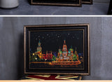 2 Sheets Scratch Paper Art Kit DIY Craft World Landmarks Animals City Scene Stylus Drawing Toy Adult Stress Relief Creative Gift
