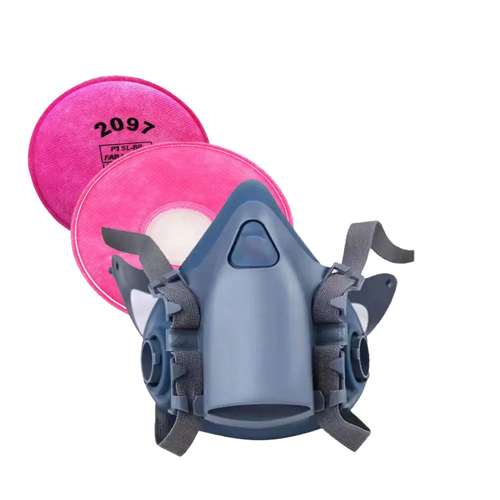 7502 Respirator Mask Protective Industry Painting Spray Dust Gas With 501 5N11 6001CN Chemcial Half Face