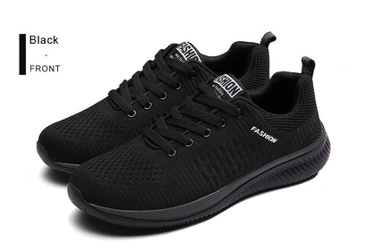 YRZL Sneakers Men Running Shoes Lightweight Sport Classical Mesh Breathable Casual Shoes Fashion Non Slip Shoes for Men