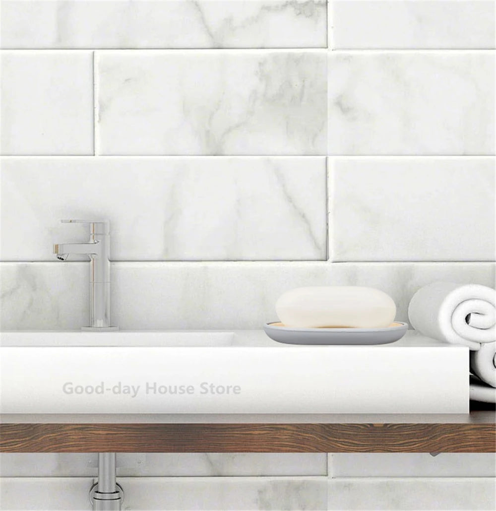 Bathroom Accessories Set Soap Dispenser Bottle Dish Washroom Toothbrush Holder Cup Suit Lotion Rack Toilet Brush Garbage Can