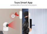 Tuya Wifi Door Sensor Window Entry Sensor Security Burglar Door Sensor Alarm Smart Life Magnetic Door Sensor Alexa Google Home