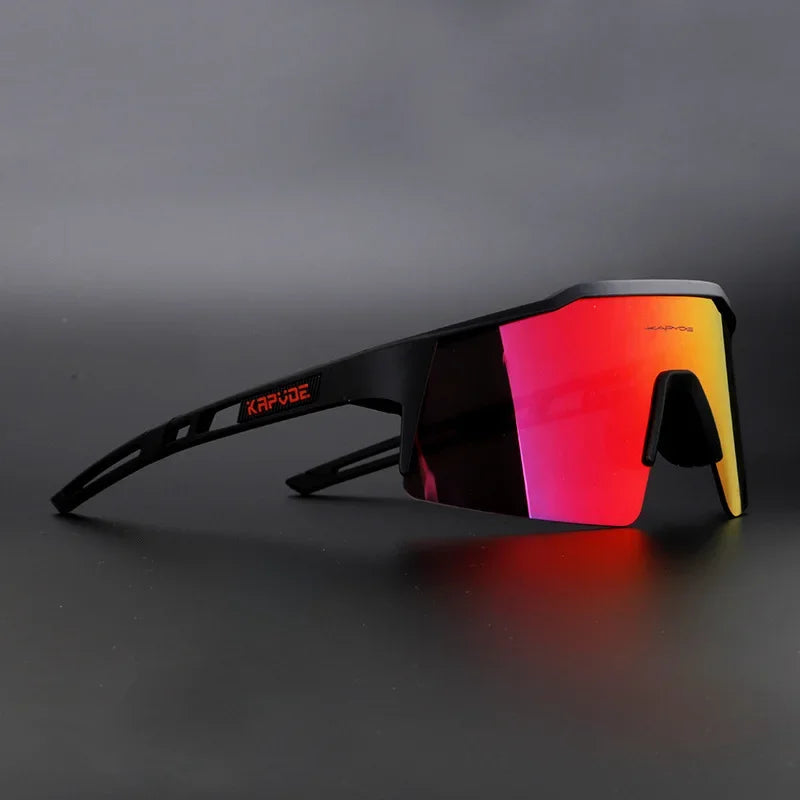 Polarized Cycling Glasses 4 Lens 2025 Men Women Sport Fishing Running Sunglasses Road Mountain Bike Goggles MTB Bicycle Eyewear