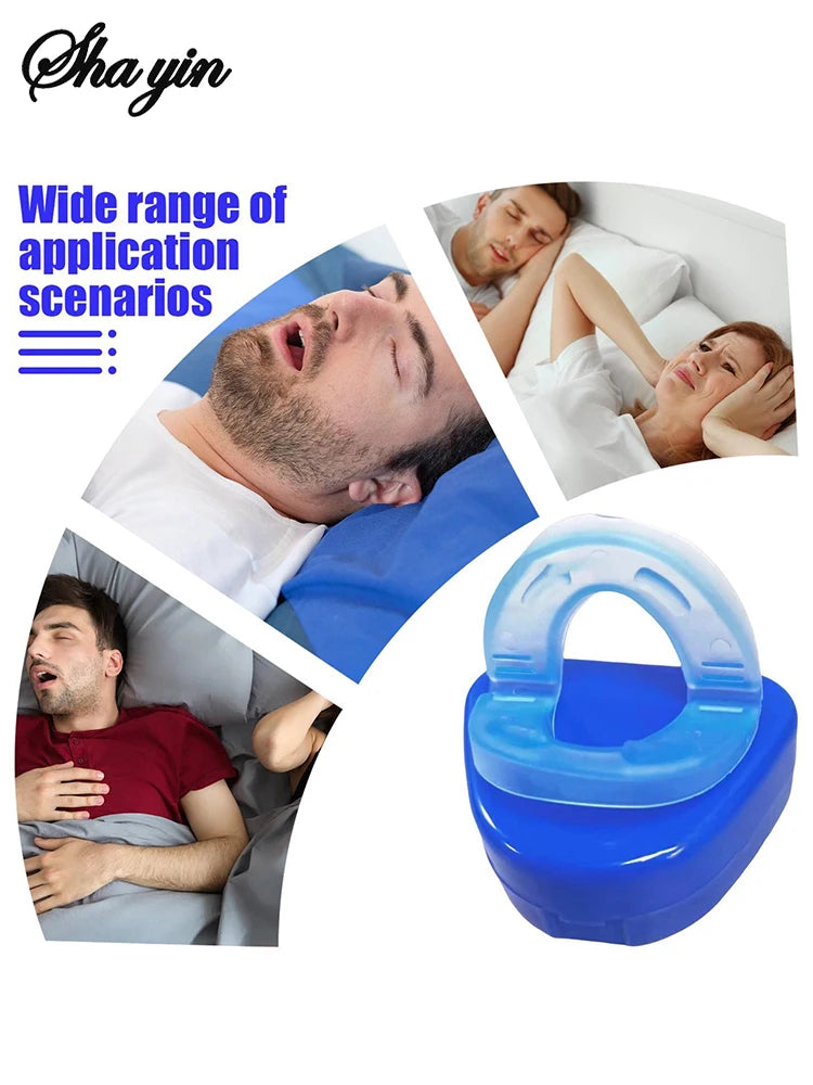 Anti-Snoring Mouthpiece Sleeping Devices Anti-Snore Mouth Guard Bruxism SnoringStopper Improve Sleep Mouthpiece Stop Snoring