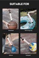 Xunting Pedal MTB Bicycle Pump MTB Bike Ball Air Pump InflatorSchrader Bicycle Pumps Compact Inflation Accessories for Swimming