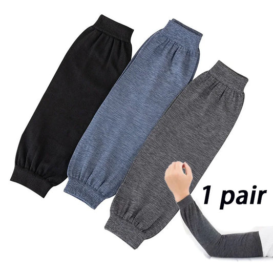 Summer Cooling Arm Sleeves Sun UV Protection Hand Cover Arm Warmers Sports Running Fishing Cycling Basketball Sunscreen Sleeve
