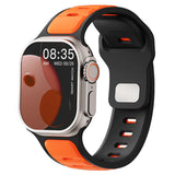 For Iwatch Series 11 10 9 8 7 6 5 4 SE3 Ultra 1 2 Silicone Strap Sports Band for Apple Watch 49mm 46mm 45mm 44mm 42mm 41mm 40mm