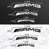 1set Car Goods Brake Caliper Badge Sticker Decoration Sticker Decal For Mercedes Benz B/C/E/S Class A Class C200L GLC GLK CLA