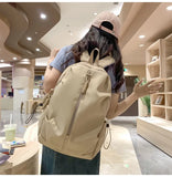 Large Capacity Schoolbag for Boys and Girls, High School and College Students, Simple Casual Sports Backpack, Fashion Travel Backpack