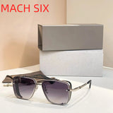 Original Factory DT DTS121 MACH SIX With Brand Box Leisure Retro LIMITED EDITION Driving Anti-Glare Popular Men Women Sunglasses