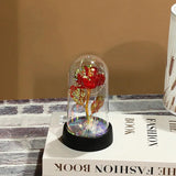 15/20CM Artificial Rose Flowers LED Gift for Girlfriend Eternal Rose Light Foil Fake Flower Wedding Home Room Decor DIY Ornament