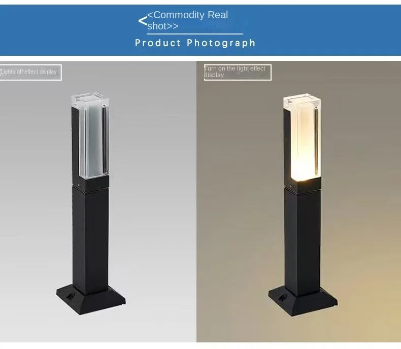 DC voltage outdoor landscape light LED outdoor lawn light IP65 waterproof aluminum alloy material 10W power simple design