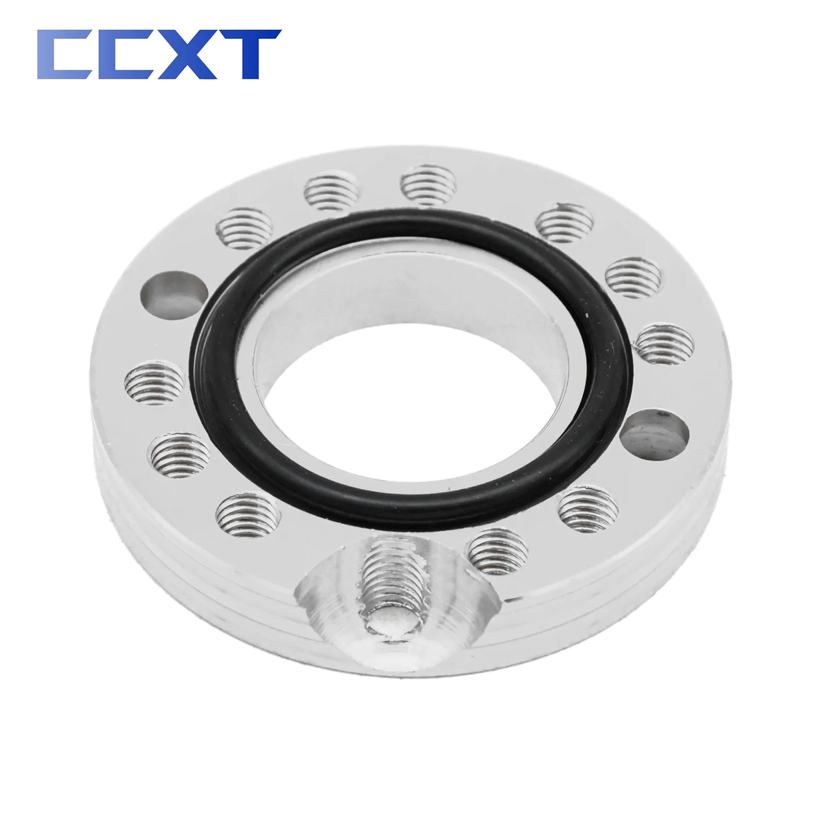28mm CNC Carb Adjuster Carburetor Inlet Manifold Spinner Plate Adapter For Motorcycle ATV KTM Honda Yamaha Kawasaki Universal
