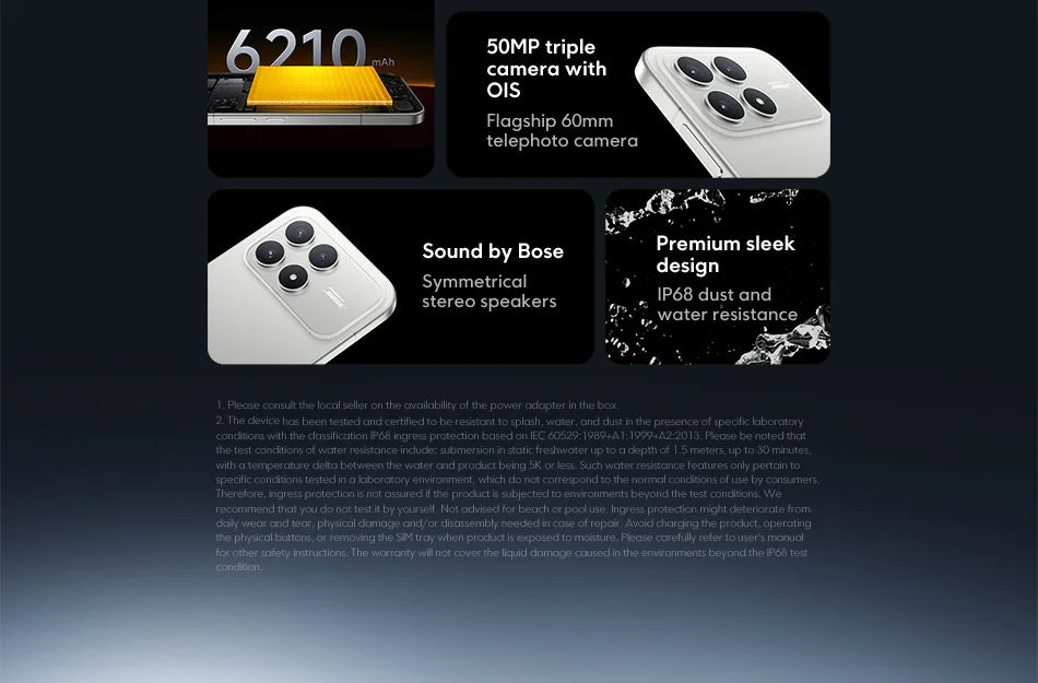 【World Premiere】POCO F8 Pro 5G Global Version Smartphone Snapdragon® 8 Elite 6.59" 120Hz HyperRGB AMOLED Display 6210mAh NFC