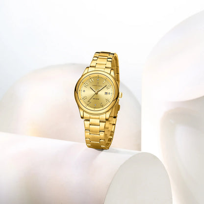 NAVIFORCE Luxury Watch for Women Waterproof Luminous Date Stainless Steel Ladies Quartz Watches Fashion Casual Wristwatch Girl