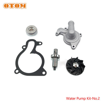 Motorcycle Accessories NC450 Water Pump Shaft Impeller Cover Gasket Seal For ZONGSHEN ZS194MQ-2 Engine Parts MOTOLAND AVANTIS GR