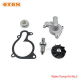 Motorcycle Accessories NC450 Water Pump Shaft Impeller Cover Gasket Seal For ZONGSHEN ZS194MQ-2 Engine Parts MOTOLAND AVANTIS GR
