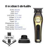 Kemei KM-2373 Baber Hair Clipper Professional Hair Cutting Machine With Charging Base For Men Electric Hair Trimmer Men Gift