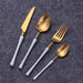 4pcs Matte WhiteGold