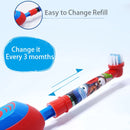 Oral-B Kids Electric Toothbrush Soft Bristles Replaceable Brush Head with 2 Minutes Timer Function For Kids 5+
