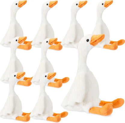 6/16PCS One Silly Goose Party Favors Stuffed Animal Plush Toy Baby Shower Birthday Party Gifts (Size:25CM)