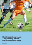 Youth No 5 Soccer Training Ball Creative Personalized Fashionable Tornado Print Game-specific Thickened Soccer Ball