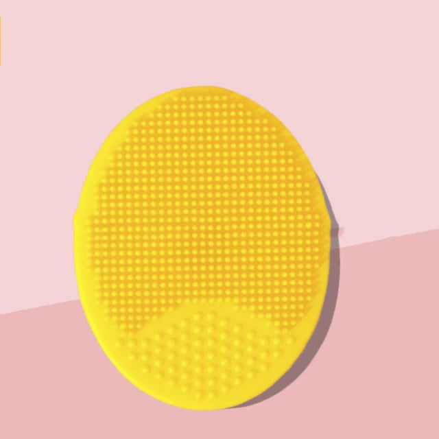 Cepillo de champú de silicona para bebé, cepillo de baño infantil, cepillo de baño pequeño, cepillo de lavado de cabeza, peine de masaje, toallita, suave, para niños, niños 