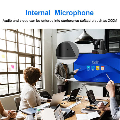 Runpu 1080P/60fps NDI Conference PTZ Video Camera 12/20/30x Zoom Ai Auto Tracking PTZ SDI Camera HDMI USB Outputs Support POE