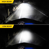AUXITO H4 LED Motorcycle Bulb 6000LM 26W 360 6000K Canbus Moto Headlight For Honda Yamaha Suzuki High Power ZES 12V Spotlights