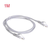 Cabo Ethernet com caixa LAN vermelha, Patch Cord, Cat5e RJ45, 1m, 5m, 10m, 15m, 20m, 30m, 50m
