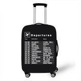 Aircraft Series Luggage Cover High Elasticity Thickened Luggage Case Cover Dust Protection Cover Travel Accessories Packing