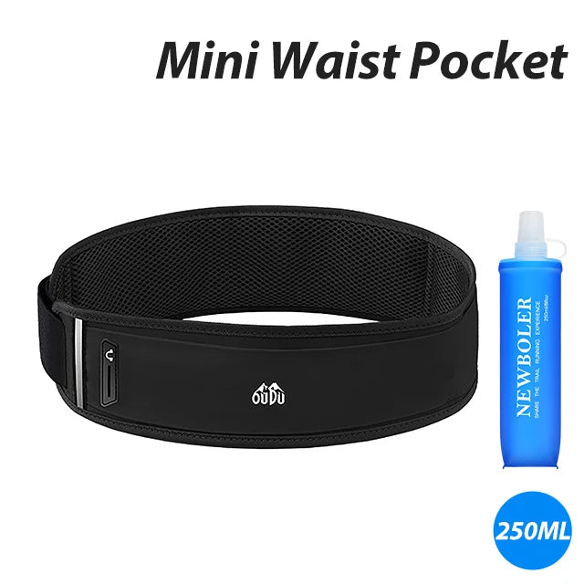 NEWBOLER Running Waist Bag Sports Fanny Pack Women Waist Running Bag Men Belt Bag Gym Bag Phone Pouch Running Accessories
